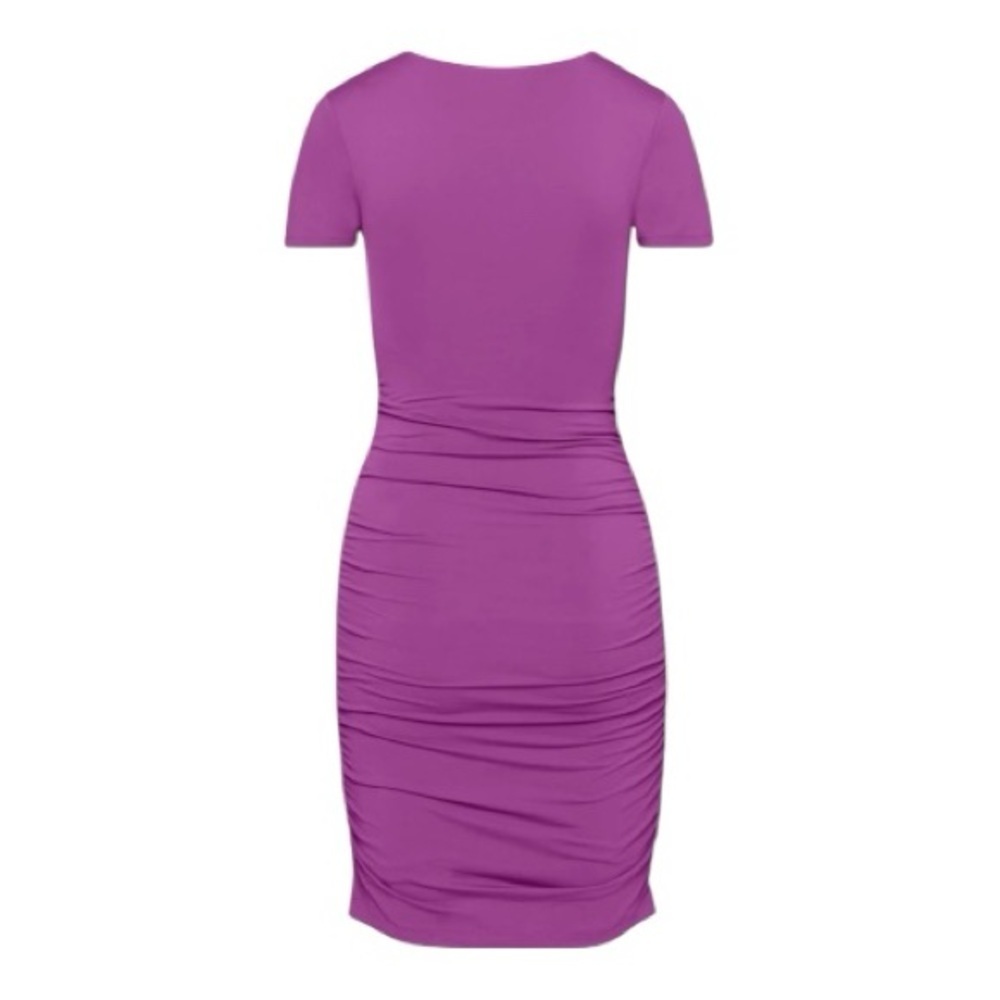 Aritzia Babaton Ruched Mini Dress - Picture 2 of 14